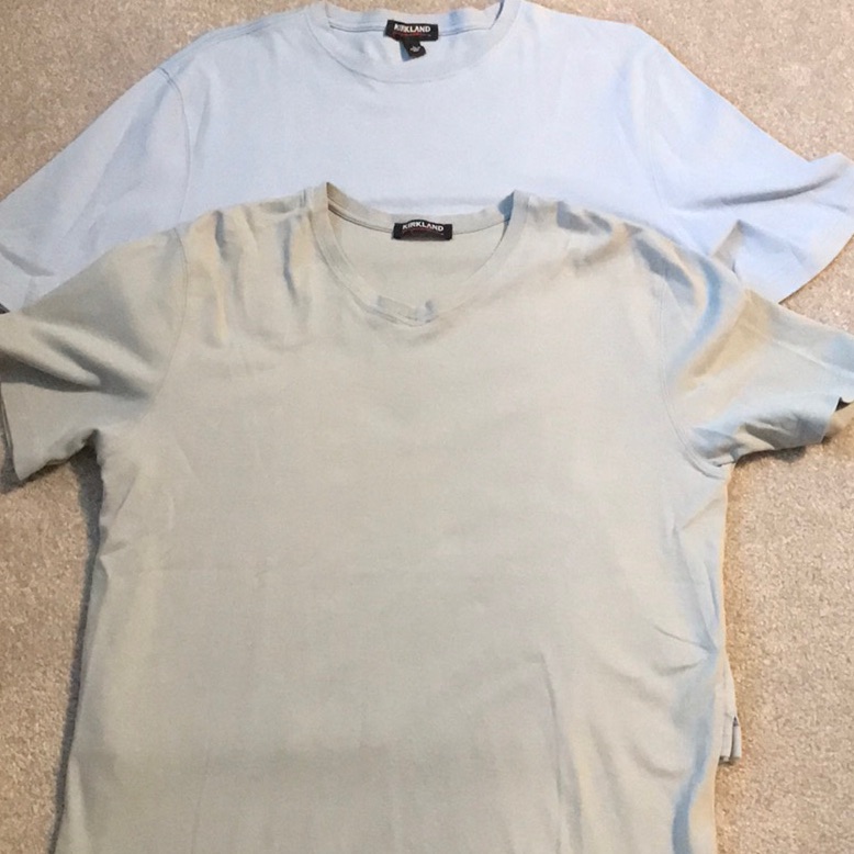 2 Kirkland Solid T’s